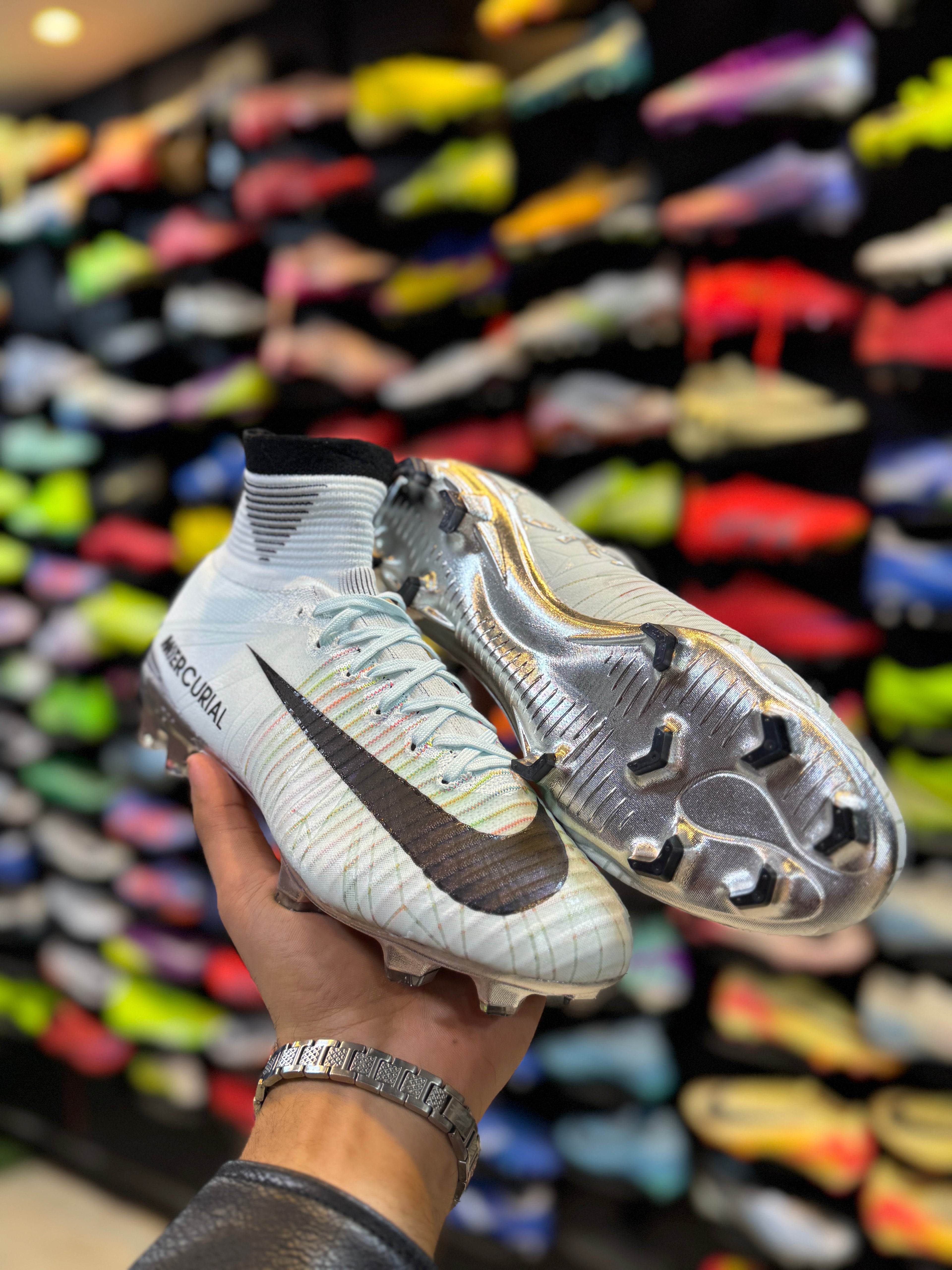 Mercurial superfly7 white cr7
